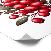 タルト&おいしいスーパーフルーツクラシックTシャツ ポスター (角)