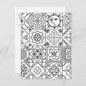 タルベインスパイアラパターン ポストカード (正面/裏面)