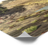 タルボサウルス恐竜 – 3D 描写 ポスター (角)