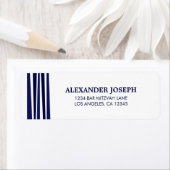 タルライトバー（ユダヤ教の）バル・ミツバー差出人住所ラベル ラベル (インサイチュ)