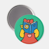 タルーラが顔をおもしろい作る マグネット (正面/裏面)