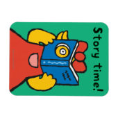 タルーラが顔をおもしろい作る マグネット (横)