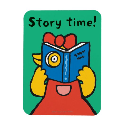 タルーラが顔をおもしろい作る マグネット (縦)