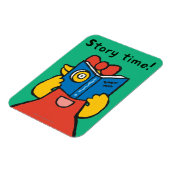 タルーラが顔をおもしろい作る マグネット (左側)