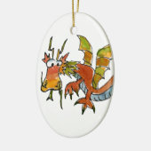 タル・ベ・ドラゴンズ セラミックオーナメント (左)