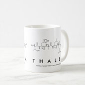 タレアペプチド名mug コーヒーマグカップ (正面右)