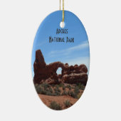タレットのアーチは国立公園をアーチ形にします セラミックオーナメント (右)