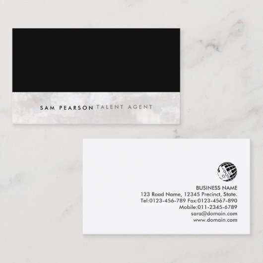 タレントエージェント名刺 名刺 (正面/裏面)