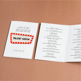 タレントショー/バラエティーショー チラシ