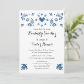 タレヴェラ風のメキシコ結婚式招待状 招待状 (スタンド正面)