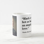 タレーランド引用文オンコーヒー コーヒーマグカップ (中央)