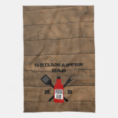 タレ素晴らしスパーソナライズされたキッチンタオル キッチンタオル (縦)