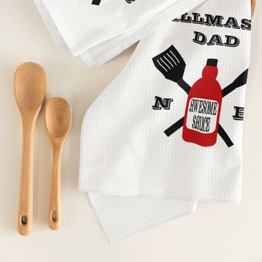 タレ素晴らしスパーソナライズされたキッチンタオル キッチンタオル
