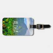 タロウフィールドズ,ハナレイ,カウアイ,ハワイ ラゲッジタグ (正面横)