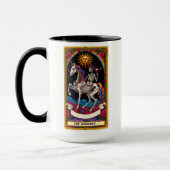 タロットおもしろいカード/大胆さ マグカップ (左)