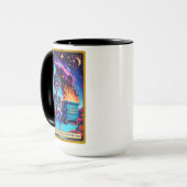 タロットおもしろいカード/感情的なダンプスターの火 マグカップ (正面左)