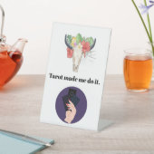 タロットが私にやらせた 台座サイン (インサイチュ)