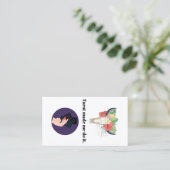 タロットが私にやらせた 名刺 (スタンド正面)