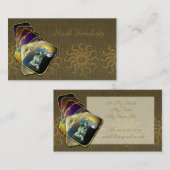 タロットのビジネスまたはプロフィールカード 名刺 (正面/裏面)