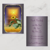 タロットのプロフィールカード-日曜日 名刺 (正面/裏面)