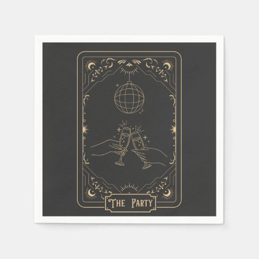 タロットの密教 スタンダードカクテルナプキン (正面)