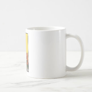 タロットの強さカードのイメージ コーヒーマグカップ