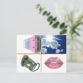 タロットの強化と明確化のためのシンボルカード ポストカード (スタンド正面)