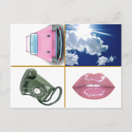 タロットの強化と明確化のためのシンボルカード ポストカード