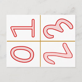 タロットの強化と明確化のためのシンボルカード ポストカード