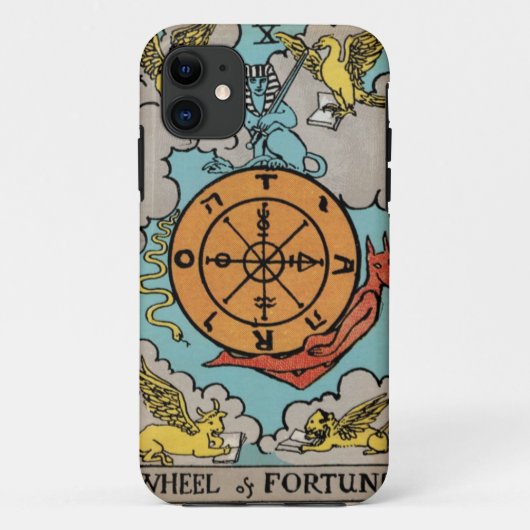 タロットの箱Wheel of Fortune Case-Mate iPhoneケース (裏面)