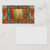 タロットの羽のジプシーの霊魂の占星術ビジネス 名刺 (正面/裏面)