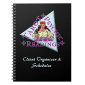 タロットの読書-ノート ノートブック (正面)