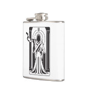 タロットの高い巫女雑草喫煙オカルト フラスク (左)