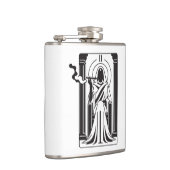 タロットの高い巫女雑草喫煙オカルト フラスク (右)