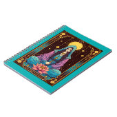 タロットイラストレーション、高い女司祭 ノートブック (左側)