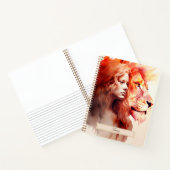 タロットインスパイアノート ノートブック (内部)