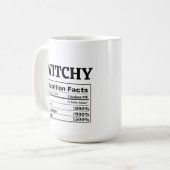 タロットウィッチ占星術恋人フェミニストマジック コーヒーマグカップ (正面左)