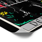 タロットカおもしろいードジムデッドリフトトレーニングデッドリフトFi ポスター (角)