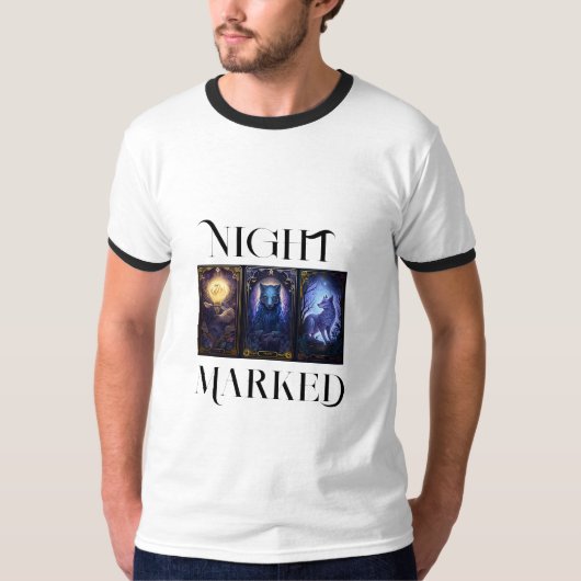 タロットカードが美しいNightmarkedのメンズTシャツ Tシャツ (正面)