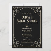 タロットカードのウェディングシャワー招待状 招待状 (裏面)