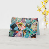 タロットカードのグリーティングカード カード (黄色い花)