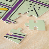 タロットカードのパターン ジグソーパズル (側面)