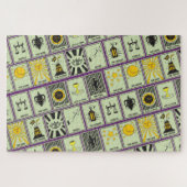 タロットカードのパターン ジグソーパズル (横)