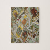 タロットカードの占い師 ジグソーパズル (縦)