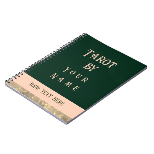 タロットカードの探索 ノートブック (左側)