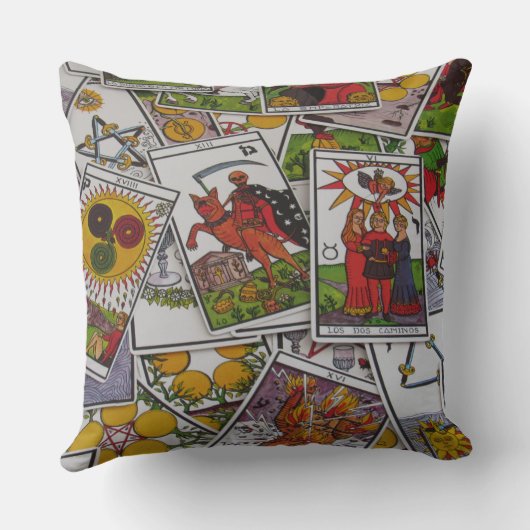 タロットカードの枕 クッション (裏面)