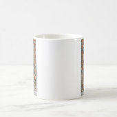 タロットカードの花嫁、ヴィンテージ、毛糸アート コーヒーマグカップ (中央)