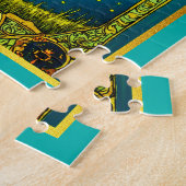 タロットカードイラストレーションザサン ジグソーパズル (側面)