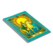 タロットカードイラストレーションザサン ノートブック (右側)