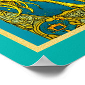 タロットカードイラストレーションザサン ポスター (角)